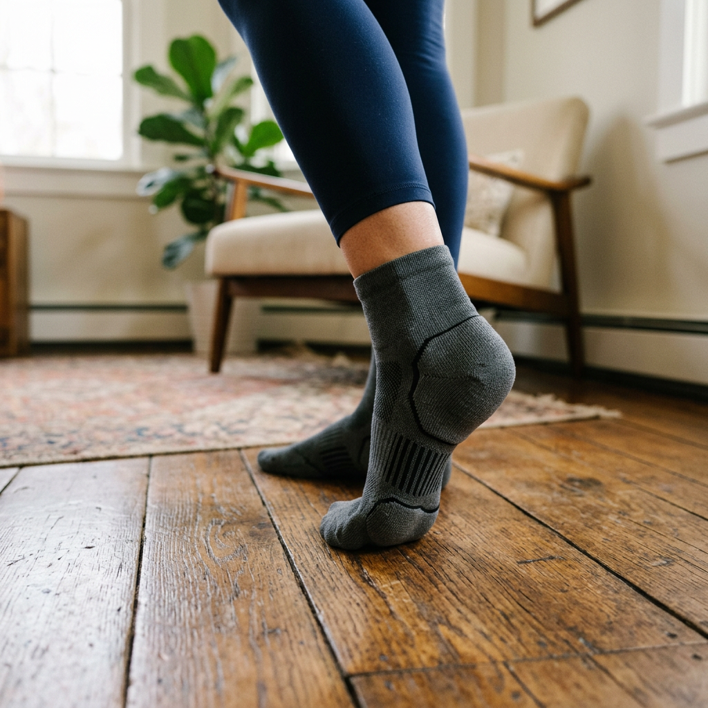 heel relief support socks
