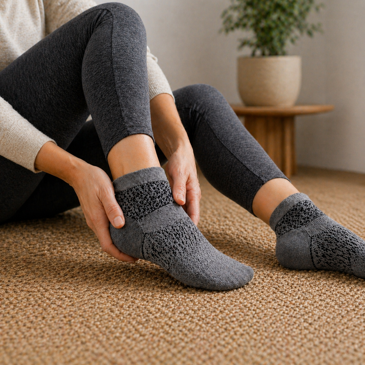 heel relief support socks