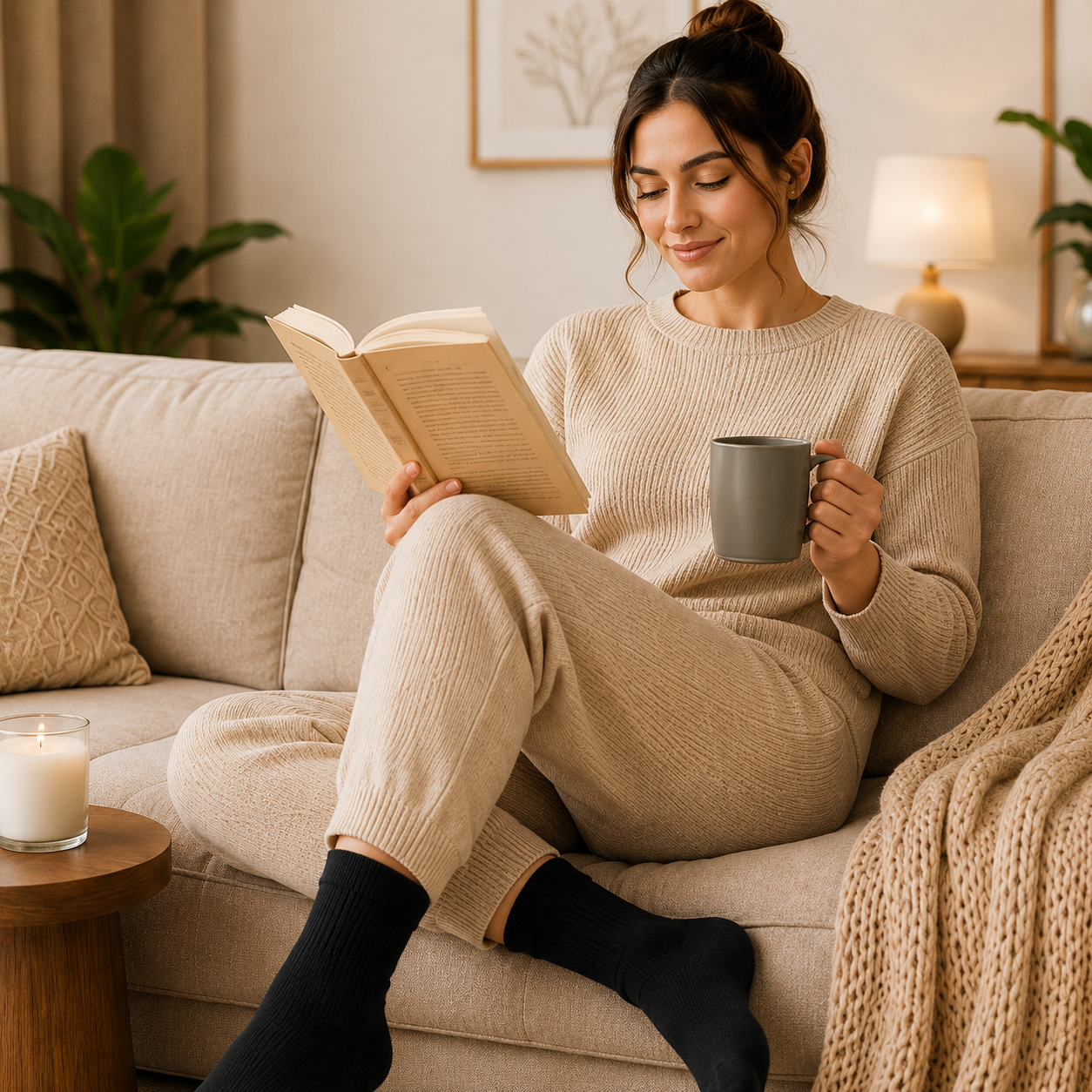 Soft Lounge Comfort Socks