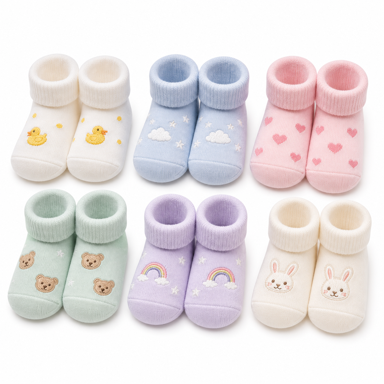 Infant Comfort Bamboo Socks for Babies - Image 2